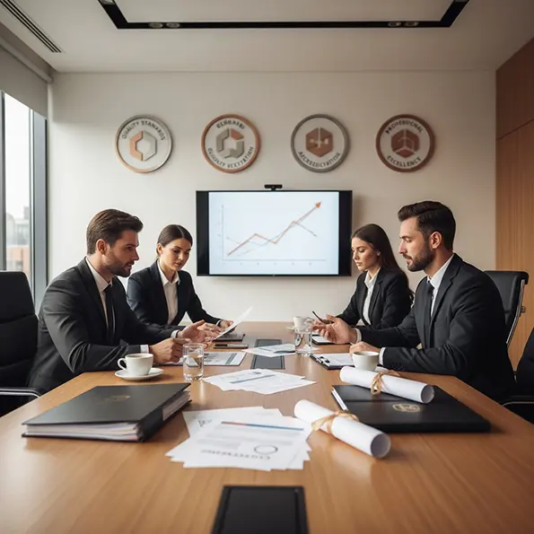 Деловая встреча оценщиков коммерческой недвижимости