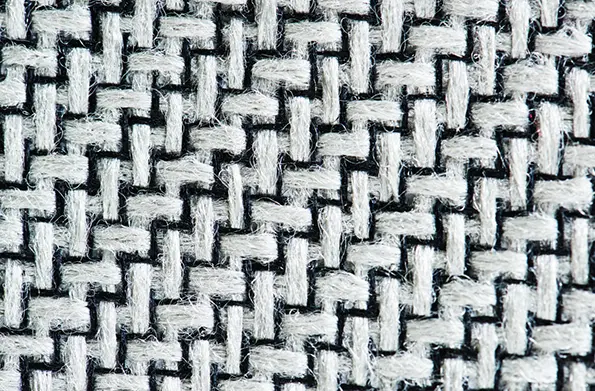 структура асбестовой ткани