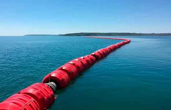 Особенности и преимущества плавающих пульпопроводов с поплавками