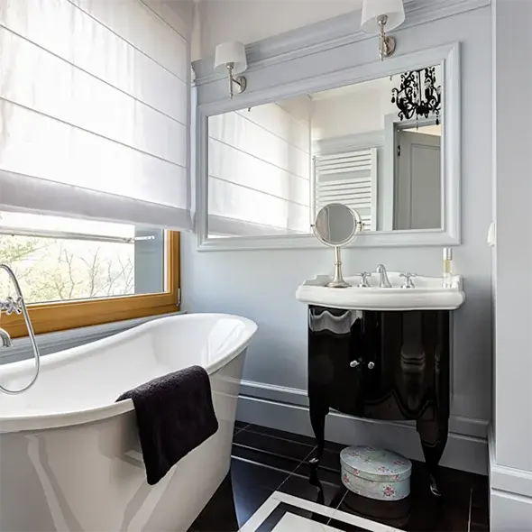 Классическая современная ванная комната