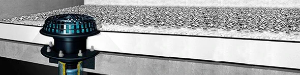 Водоотведение с плоских крыш