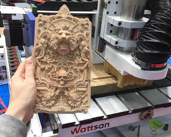 Фрезерный станок с ЧПУ Wattsan